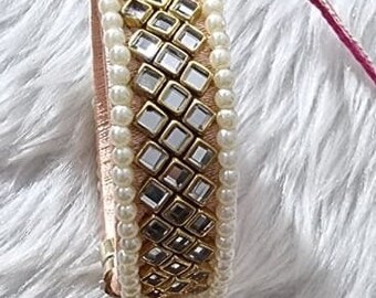 Chic Bangle-Style Rakhi Set: Perfect for Bhaiya and Bhabhi