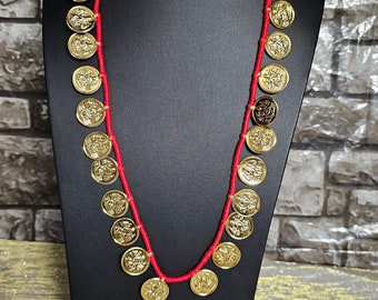 Paramparik Putali haar/laxmi  haar/ coin necklace/ Kasu necklace/ Rani Haar
