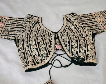 Sabyasachi inspired Stitched Ready to wear blouse for sarees