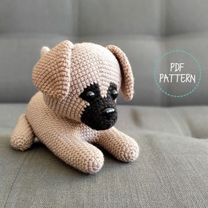 Copper the Great Dane (Dog Amigurumi Crochet PDF PATTERN - ENGLISH)