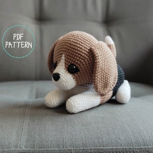 Buddy the Beagle (Dog Amigurumi Crochet PDF PATTERN - ENGLISH)