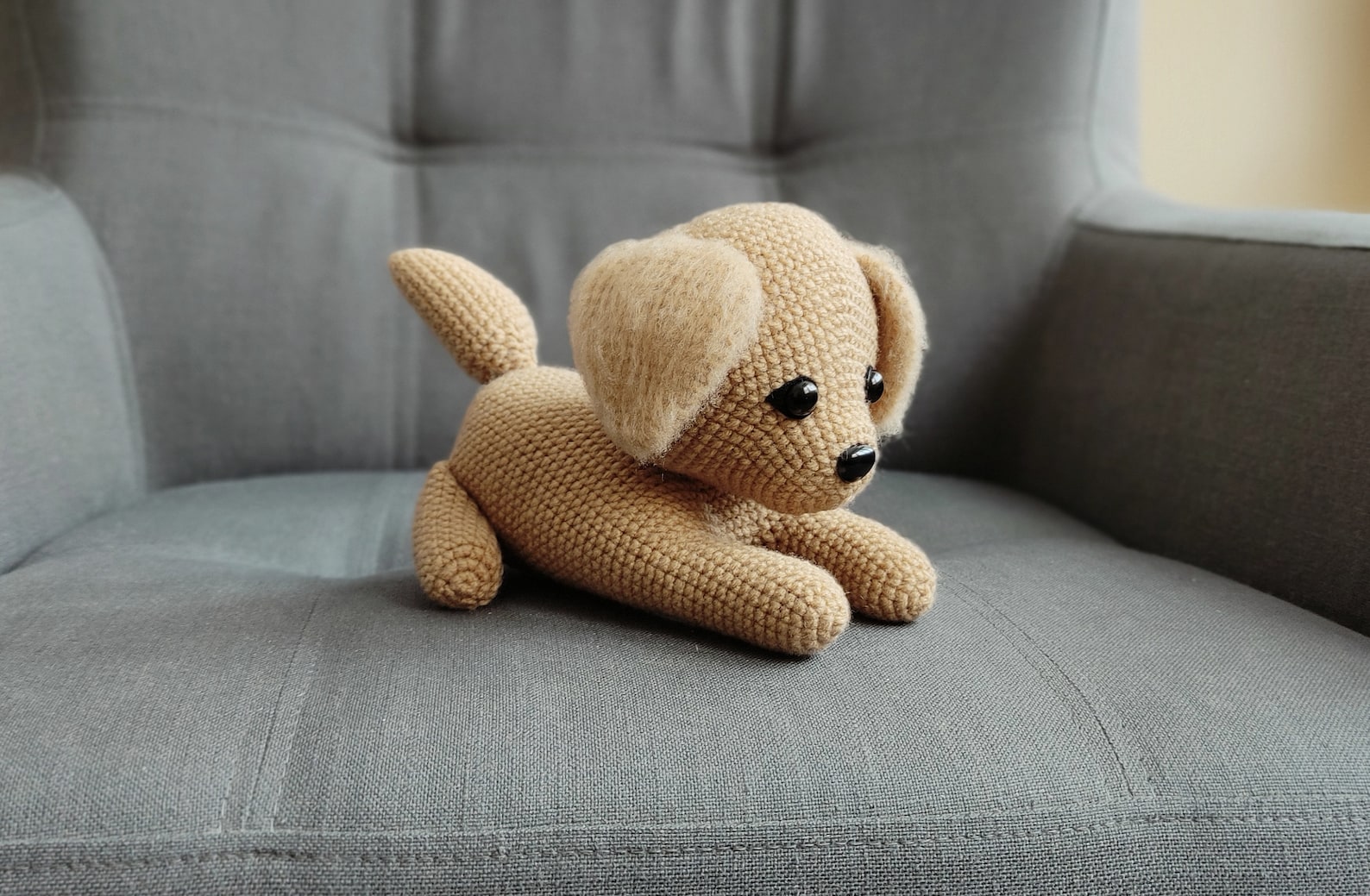 Hazel the Golden Retriever dog Amigurumi Crochet PDF PATTERN Etsy