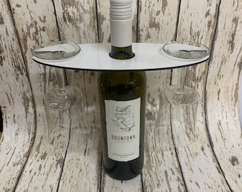 Wine Glass Holder sublimation blanks, 4 count, Free Shipping, single sided