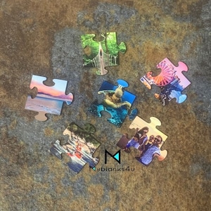 Refrigerator Magnets Puzzle Pieces 12 pack, sublimation blanks, Free Shipping, single sided,