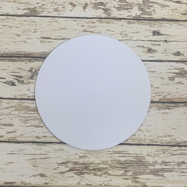 Sublimation Circle Sign Blanks | Hanging Sign Blanks | Door Hangers | Sublimation Blanks | Sign Blanks | Free Shipping