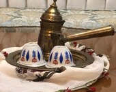 copper embroidered cup set(mirra)