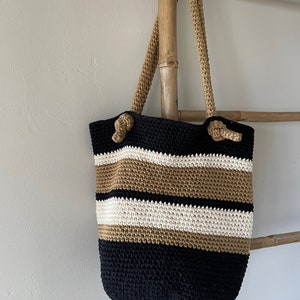 Bucket Bag, Tote Bag, Oversize Purse, Crochet Bag