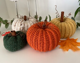 Crochet Pumpkin, Thanksgiving Decor, Fall Decor, Home Decor