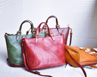 Handmade  Leather Tote Bag, Leather Bag Women, Shoulder Bag, leather tote bag for women, leather tote work bag