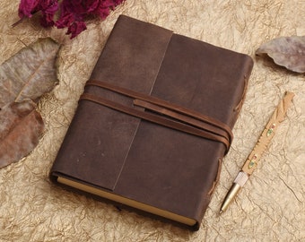 Rustic Leather Book, Cover Leather Journal, Case Journal cover Leather, A5 Book Cover Leather Notebook