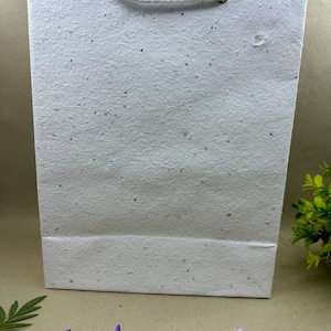 Borsa di carta per semi fatta a mano, borsa per il trasporto fatta a mano