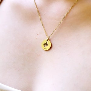 Handmade Personalized Miscarriage Necklace Gift for Loss, Forget Me Not Seed Necklace, Pregnancy Loss Gift, Memorial Gift Stillborn Baby