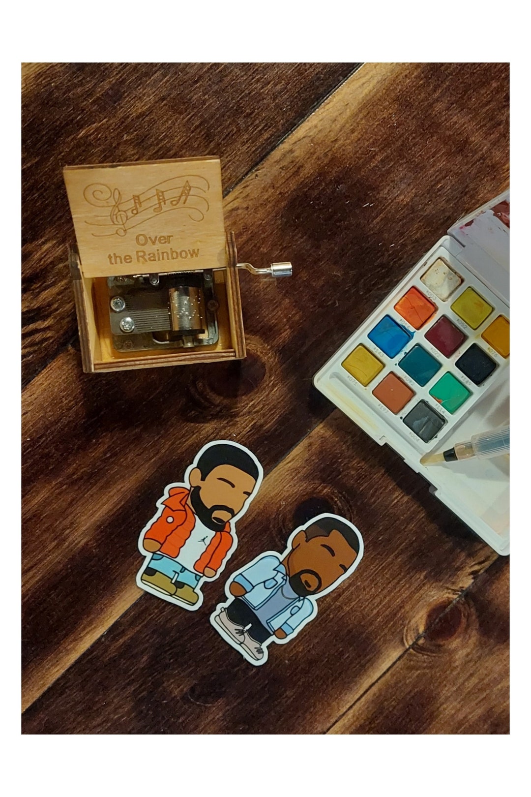 RAPPER Stickers: Canadian Hip Hop Artist Drake and American - Etsy