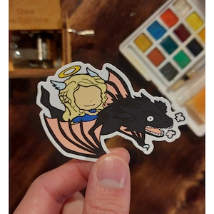 GOT Sticker: RIP Dany and Drogon