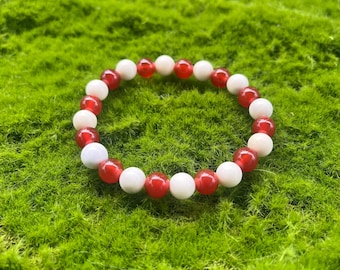 Fruits Basket Inspired Kyo Sohma Juzu Bead Handmade Crystal Bracelet