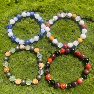 Four Elements Handmade Crystal Bracelet