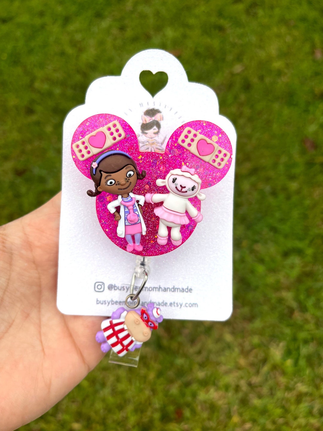 Doc Mcstuffins Badge Reel, Doctor Badge Reel - Etsy