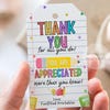 Thank You for Helping Us Bloom Printable Sign, Spring Teacher ...