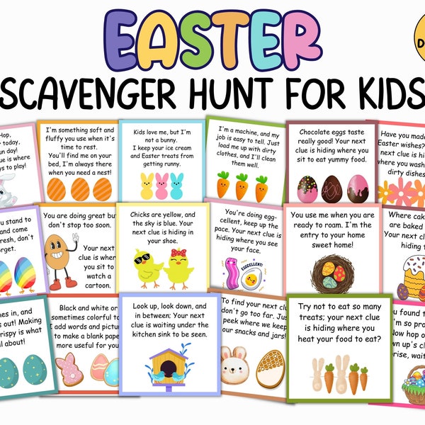 Easter Egg Hunt Etsy Easter Egg Hunt Etsy