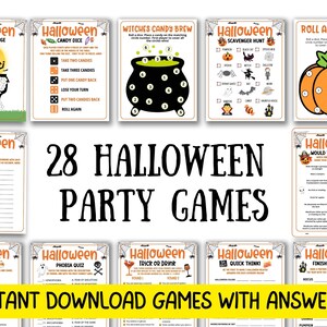 Halloween party games