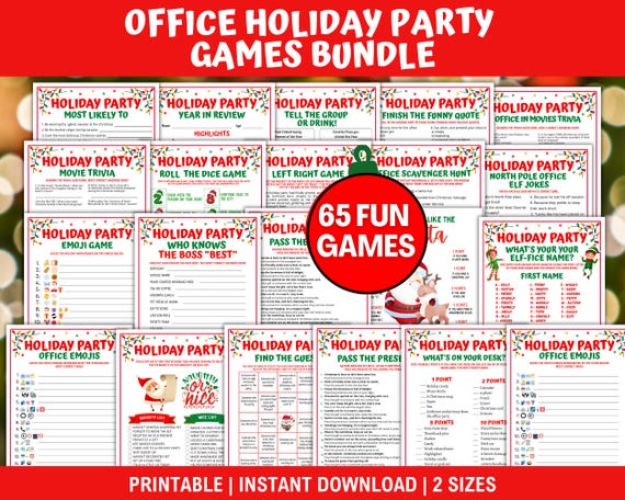 Work Holiday Party Games, Office Christmas Party Games, Work Christmas Games For Adults, Christmas Office Party Games, Trivia Gift Exchange