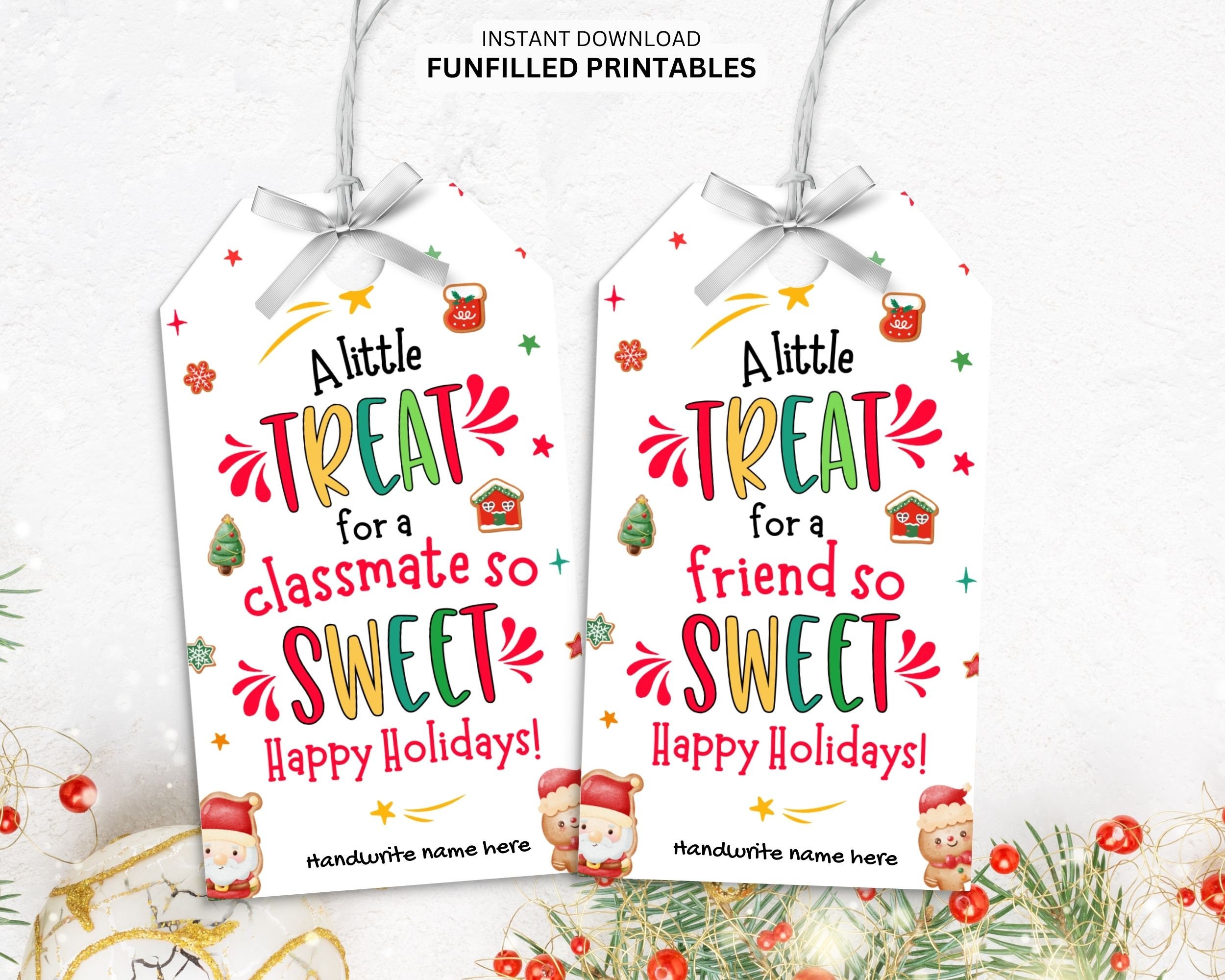 DIY Wikki Stix 'stuck on You' Personalized Printable Party Favor Bag Tag  sugar-free Fun Treat Bag Topper 'pretty Personal by Jenna' 