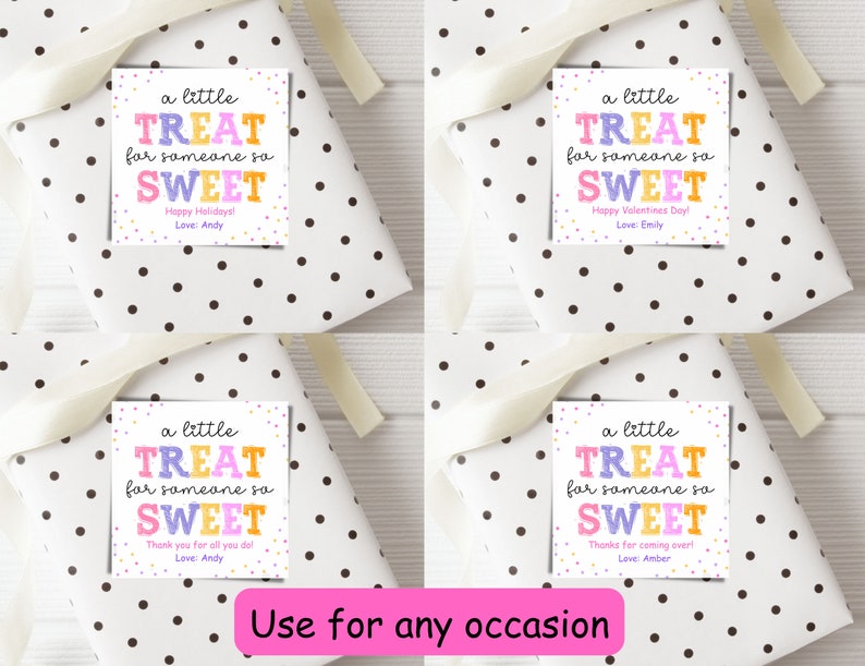 sweet treat tag