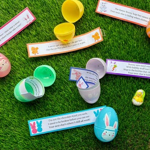 Ostereiersuche Hinweise, Schnitzerei Hinweiskarten, Indoor Outdoor Oster Schnitzerei druckbare Osterjagdkarten Kinder Ostern Aktivitätsspiel