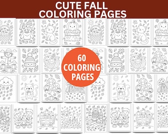 Kids Fall Coloring Pages, Cozy Fall Coloring Book, Fall Activities, Autumn Coloring Pages, Coloring Sheets, Kids Thanksgiving Coloring Pages