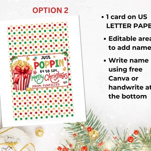 Christmas Popcorn Wrapper Template Printable, Poppin Christmas Popcorn ...