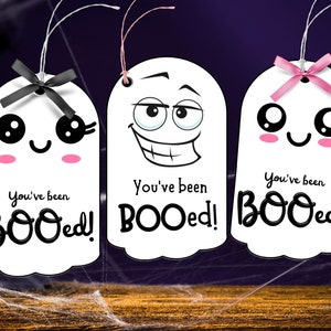 Halloween booed tags