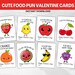 Food Pun Valentines Cards Printable Funny Punny Valentines Day Cards ...