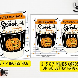 Teacher Halloween Gift