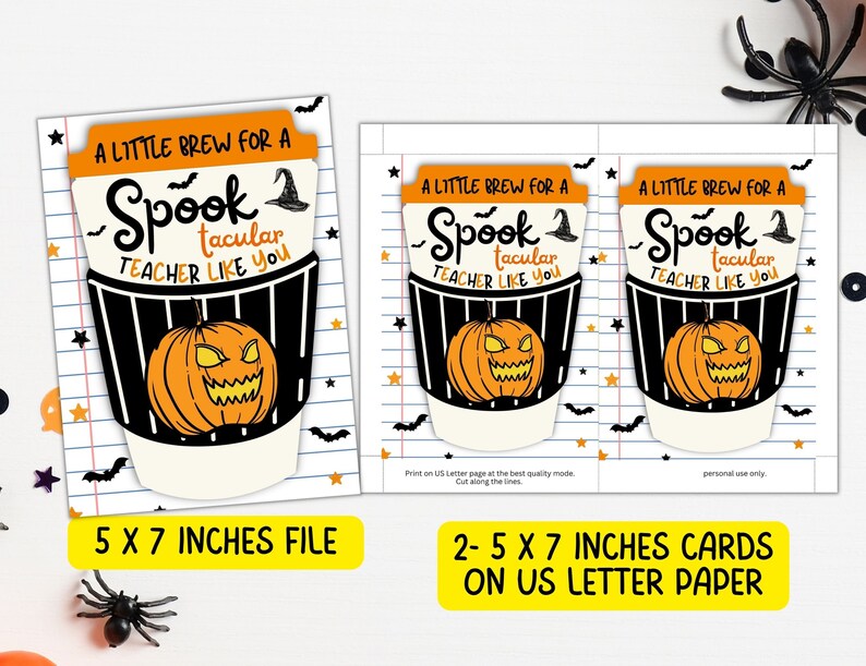 Teacher Halloween Gift