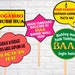 Bollywood Film Dialogue Photo Booth Props, Bollywood Party Signs, Desi ...