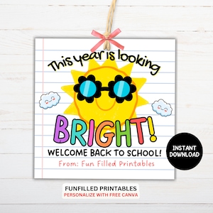 Pen Thank You Gift Tags, Appreciation Gift for Teachers Staff Employee Back to school, End of year teacher, Ink-credible gift tag printable