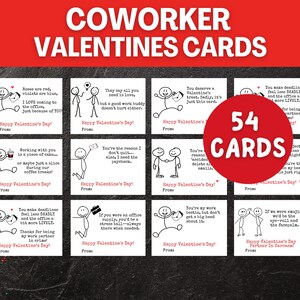 Coworker Valentinskarten, Lustige Büro Valentinsgrüße, Arbeit Valentinskarten, druckbare Kollegen Valentinsgrüße Mitarbeiter Arbeitsplatz Valentinsgrüßen