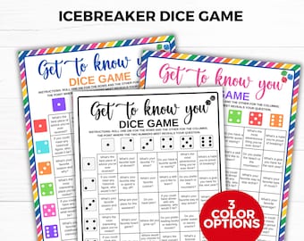 Icebreaker-spel, kennismakingsspel, teambuildingspel, tafelgesprek dobbelspel, groepsactiviteit ijsbreker, rol- en vertelspel volwassenen, kantoorfeest