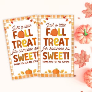 Fall Favor Tags