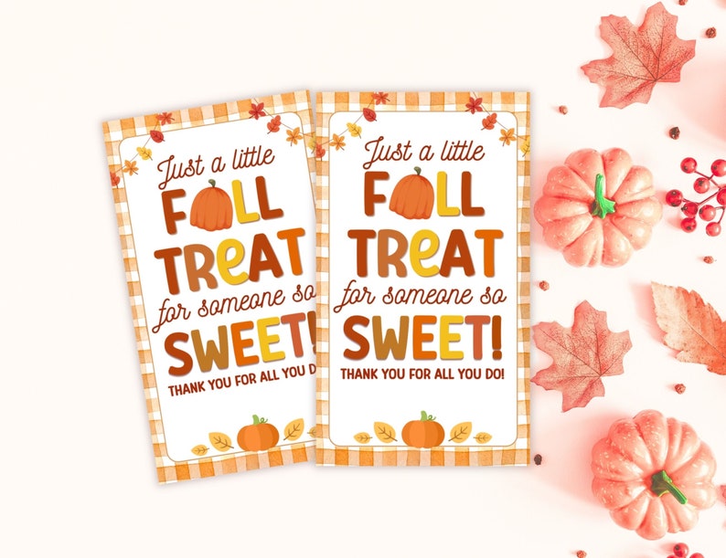 Fall Favor Tags
