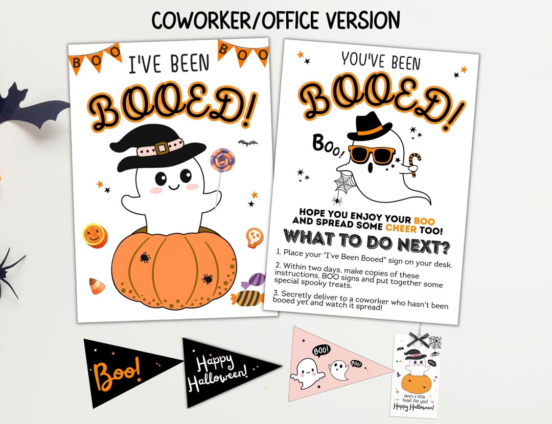 You've Been Booed Halloween Family Activity - The Littles & Me