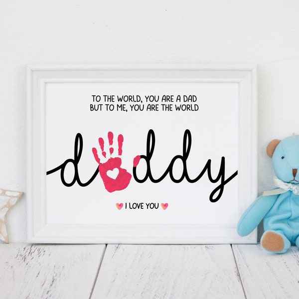 Homemade Father's Day Gift Ideas Fathers Day Gift Preschool
