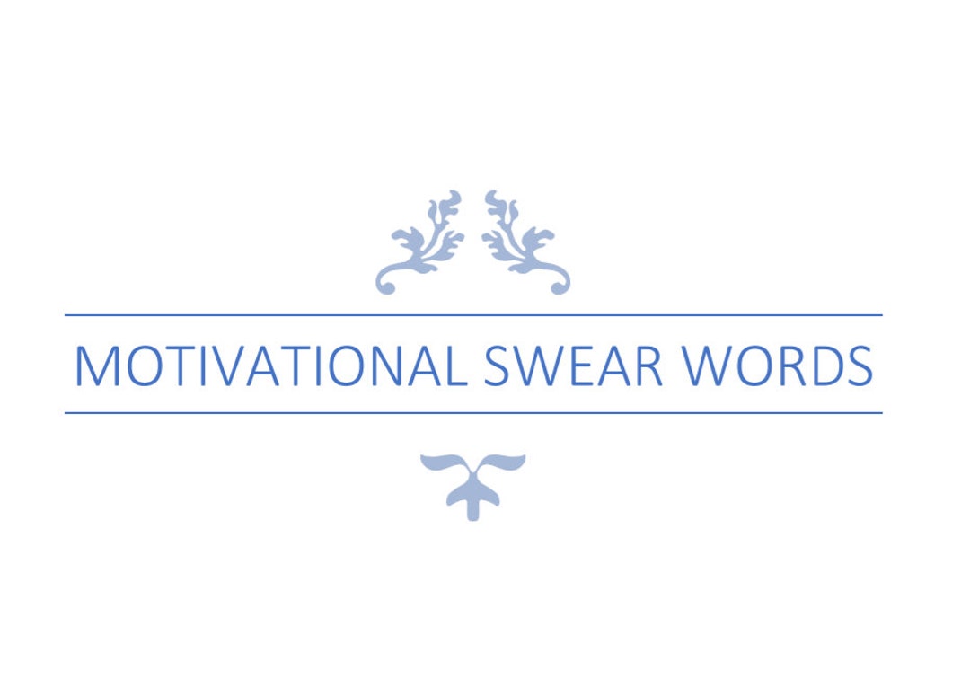 Motivational Quotes With Swear Words | 70 Pages Coloring Book | Digital ...
