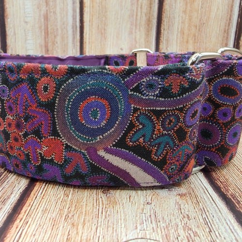 Martingale Dog Collars Native Seed Dreaming Aboriginal Etsy