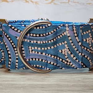 Mina Mina Dreaming Martingale Dog Collar: Aboriginal Indigenous Design
