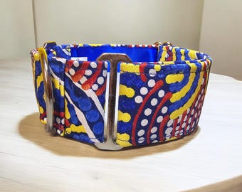 Truffle Water Dreaming   Indigenous Martingale Dog Collars    2" Wide 1.5" Wide 1" Wide