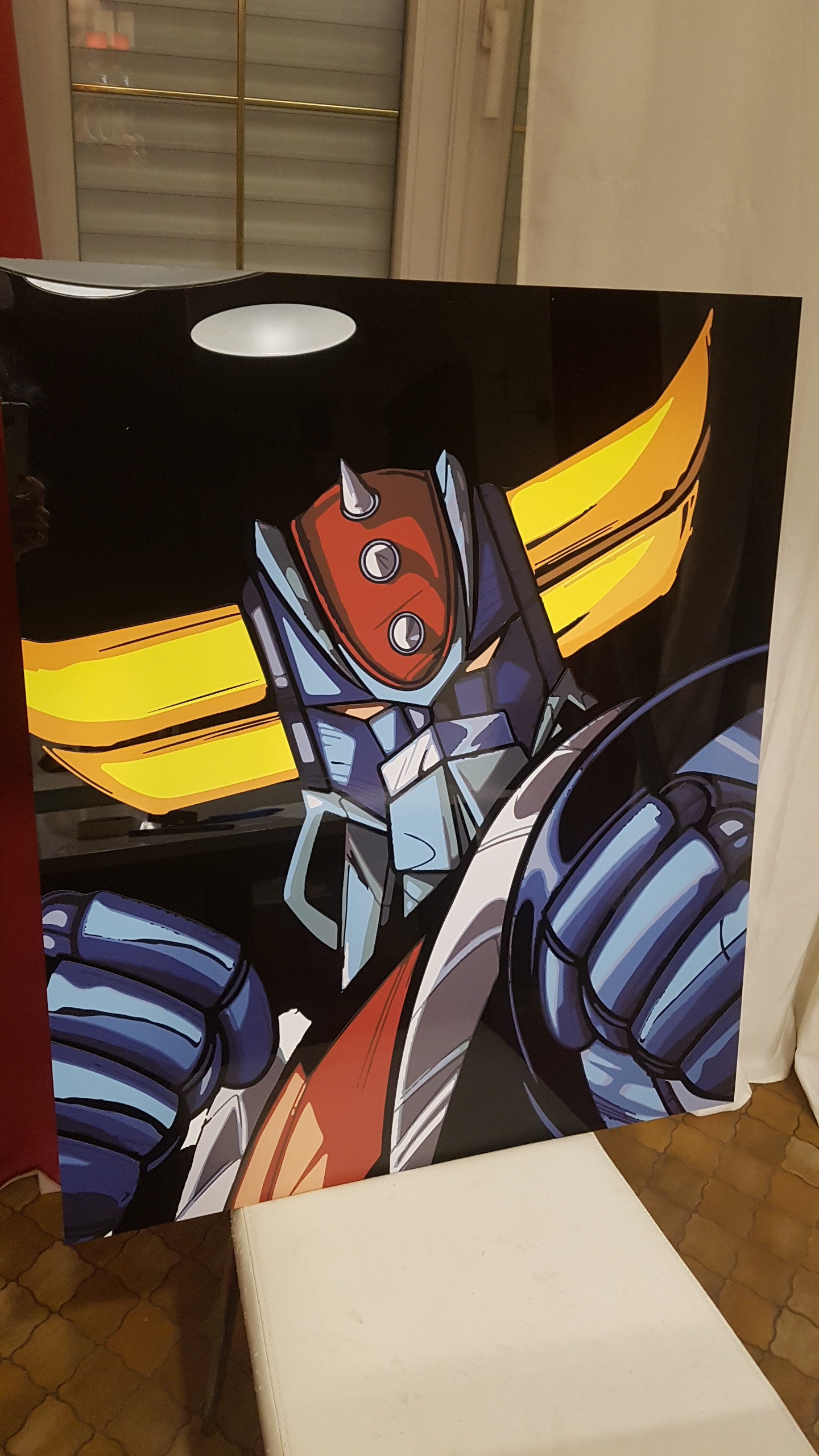 Plexi Noir Brillant Goldorak