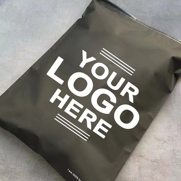 50-100 Pieces Customized All Black Frosted Zipper Bag, Matte Garment Zipper Bags, Shopping Bags, Mailing Bags, Courier Bags.