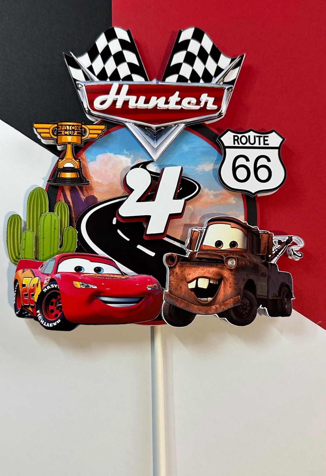Cars Cake Topper - Etsy Australia