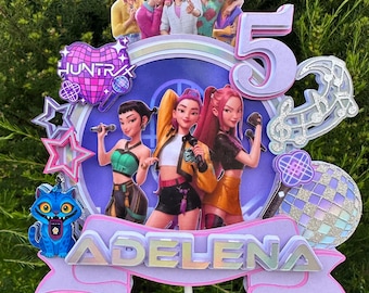 K pop cake topper